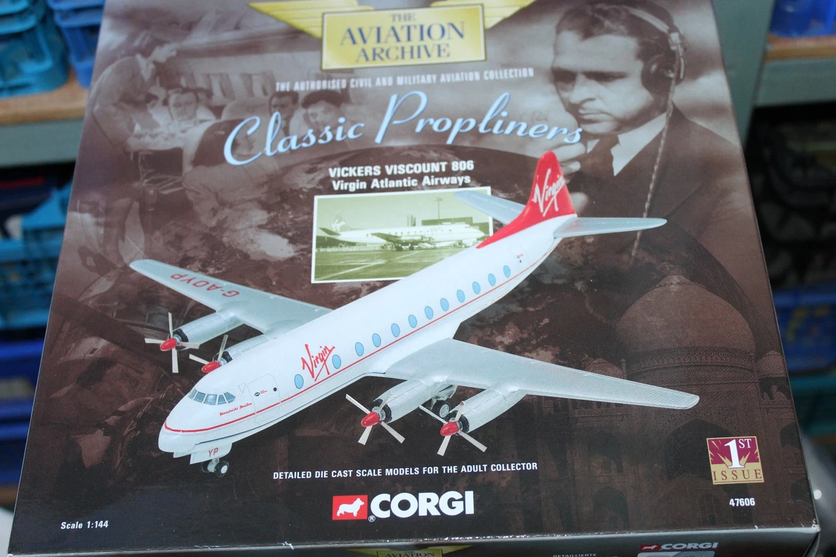 corgi vickers viscount products for sale | eBay UK