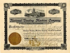 National Vending Machine Co. - General Stocks
