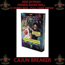 ATLANTA HAWKS *12 HOBBY BOX FULL CASE BREAK* 2025/26 ORIGINS BASKETBALL A