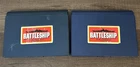 Vintage 1978 Milton Bradley Battleship Two Game Boards #4730 Fair Condition