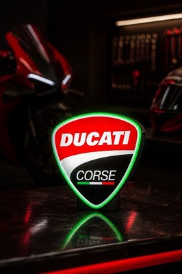 Ducati Corse Lampe Deko Motorrad Beleuchtung LED