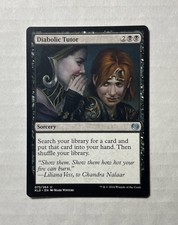 Diabolic Tutor X1 - NM/M Pack Fresh - Kaladesh MTG Magic The Gathering English