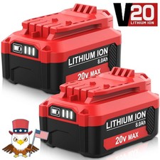20 Volt For Craftsman V20 8.0Ah Lithium-ion Battery Pack CMCB205 CMCB204 CMCB202