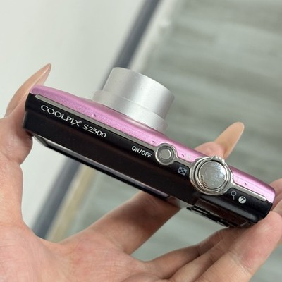 Nikon Coolpix S2500 12MP Digital Camera 4x Optical Zoom 100%WORK