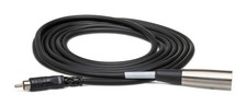 Hosa XRM110 10' RCA to XLRM Audio Cable