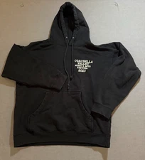 Coachella Valley Music & Arts Festival 2023 Sweatshirt Adult XL Black Hoodie.