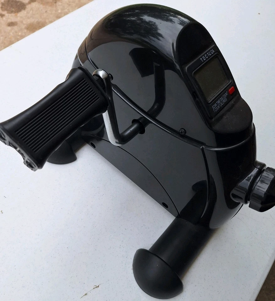 Mini Exercise Bike Bicycle Stationary Pedal Indoor Workout Cardio Fitness Gym - Image 3 of 4