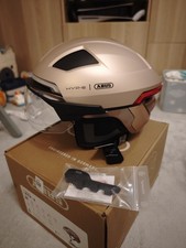 Casco ciclismo urbano Abus HYP-E BL.ACE oro champagne grande 57-61 cm prezzo consigliato £ 240