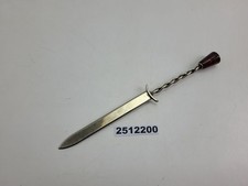 Brief&ouml;ffner als Schwert MFT Metall Katalin/Kunstharz B&uuml;ro Deko alt #2512200