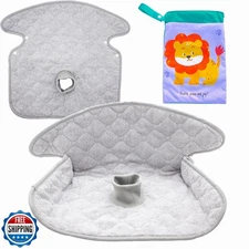 2 Pack Potty Training Car Seat Protector andBag, Waterproof Piddle Pads Carse