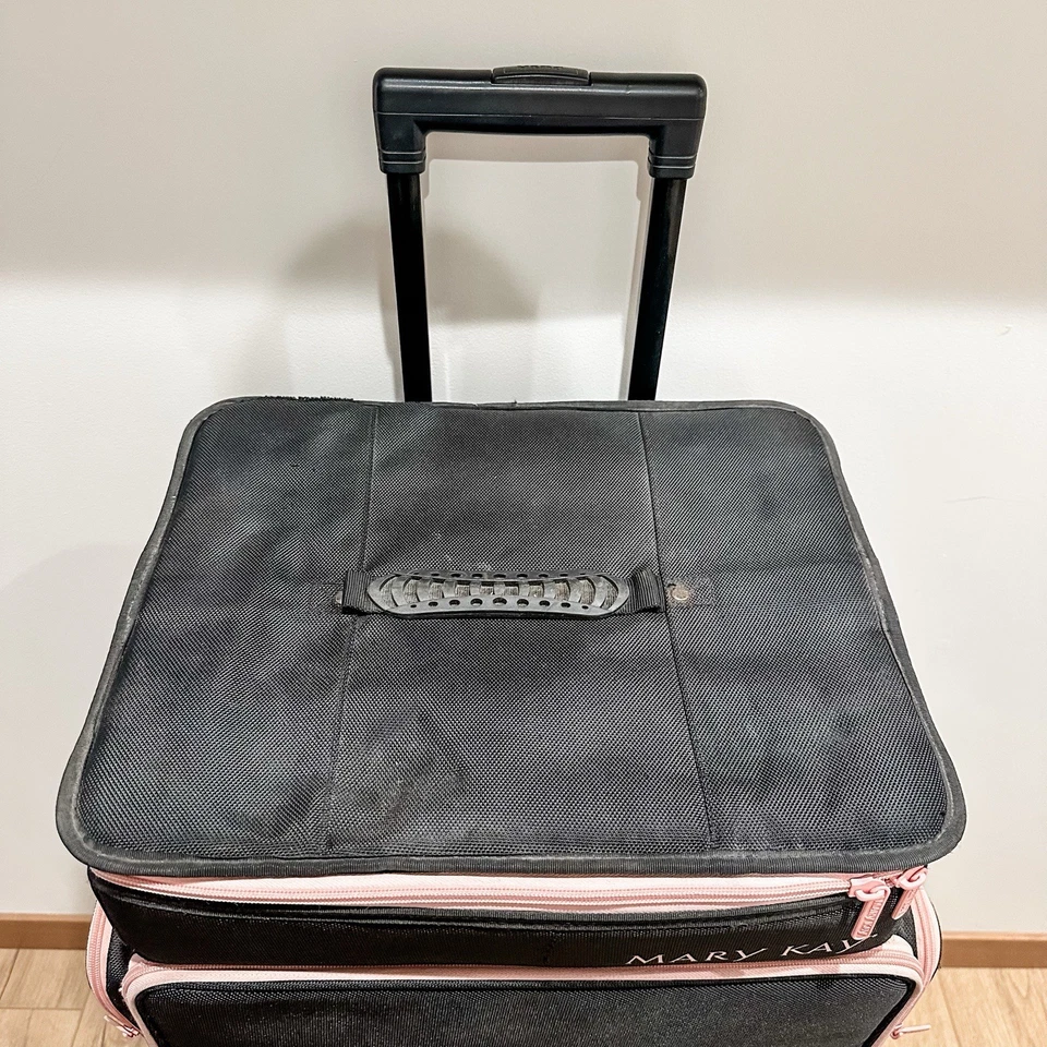 Mary Kay Consultant 3 Tier Large Wheeled Travel Roller Case Luggage Cart - Image 4 of 4