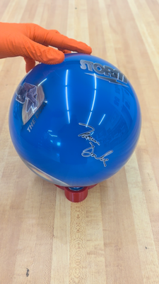 日本未発売✨STORM【日本サイズ2XL】　ブルー　マーブル　大きめ　ボウリング Storm Summit Tune X-Blem 15lb NEW Bowling Ball NIB Overseas