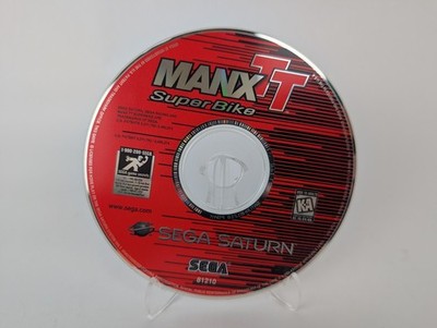 Manx TT SuperBike (Sega Saturn, 1997) DISC ONLY - TESTED & WORKS