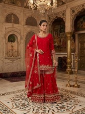 Salwar Kameez Pakistani Indian Wedding Party Wear Dress Bollywood Anarkali Suit
