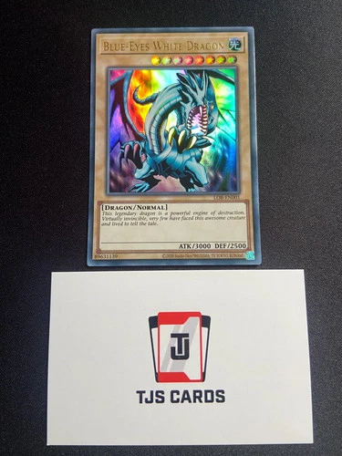 Blue-Eyes White Dragon - Ultra Rare LOB-EN001 - YuGiOh