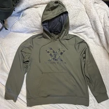 Vortex Optics Core Logo Performance Men Hoodie X-Large Olive