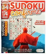 SUDOKU Confirmé - Niveaux ¾ - décembre 2025.