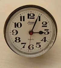 Orologio da tavolo vintage Lorenz  Static Table Clock Anni '70 Richard Sapper