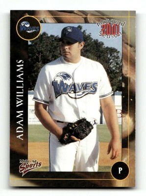 2001 Multi-Ad Wilmington Waves #26 Adam Williams NM++ BXCP02
