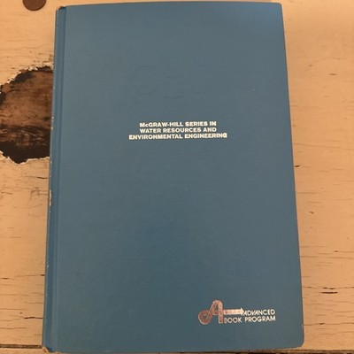 McGraw Hill Series Water Resources and Environmental Engineering HC Series 2