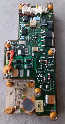 High-frequency (microwave) shielded electronic module for special purposes.