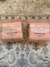 INH Hair Rollers Volumizing Set 24 pc Self Grip Ceramic Thermal Rollers w Clips