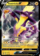 Pokemon TCG - Toxtricity V 070/192 Swsh02: Rebel Clash Holo