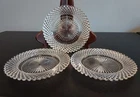 Anchor Hocking Miss America Clear Depression Glass Bread Butter Dessert Plates 3