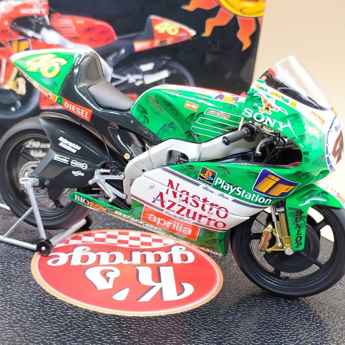 MINICHAMPS 1/12 Aprilia 250ccm Valentino Rossi #46 GP Imola