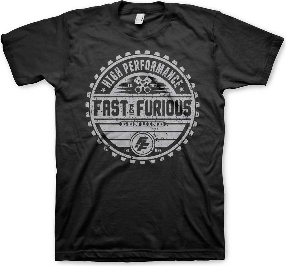 Fast - The Furious Genuine Brand T-Shirt Black 5490₽