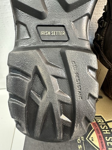 Red Wing Irish Setter Stiefel Herren Größe 11 Ely Stahlkappe UltraDry Wasserdicht 83618 - Bild 9 von 10