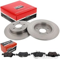 Mapco Bremsscheiben 280Mm + BelÄGe Hinten Passend FüR Ford C-MAX Focus Volvo C30