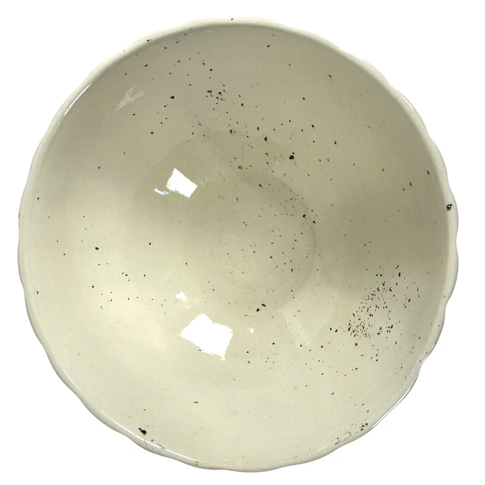 Unique Rustic Design Presentation Salad Centerpiece 12" Bowl Metal Covered Base - Image 4 of 4