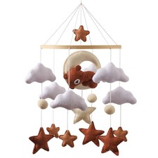 Baby Mobile for Crib Handmade Hanging Felt Nursery Mobile Fits Most Crib ...