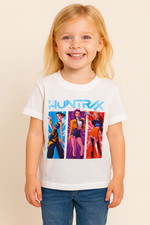 Kpop Demon Hunters Kids Shirt Huntrix Girl T-Shirt Idol Group Fan Tee Size 5-6