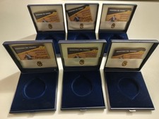 LOTTO 5 CUSTODIE PER 10000 LIRE 1998 SILVER ARGENTO MONDIALI FRANCIA BOX ASTUCCI