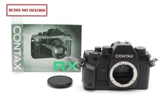 [MINT] CONTAX RX Data Back 35mm SLR Film Camera Black body From JAPAN