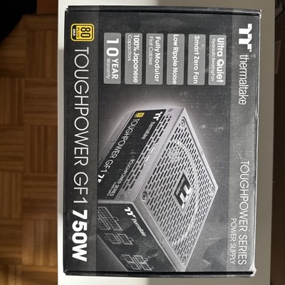 Thermaltake GF1 ATX Toughpower 750W Power Supply 80+ Gold