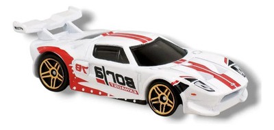 Hot Wheels Ford GT White HW Modified Kids Model Diecast Toy Car