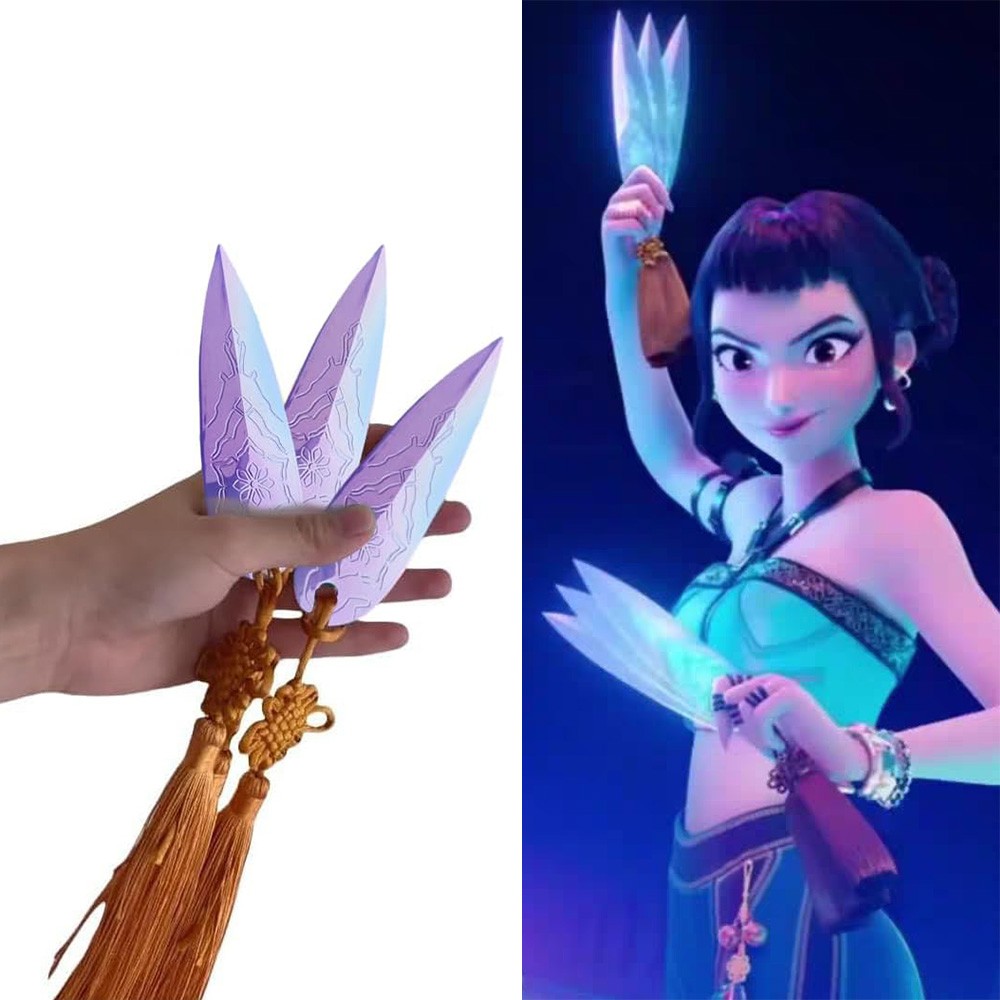 KPop Cazadores de Demonios Zoey Cosplay Dardo Halloween Carnaval Arma Accesorios utilería