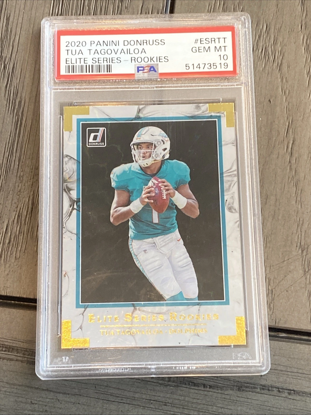 Tua Tagovailoa Panini Donruss Elite Series #ESRTT Rookies