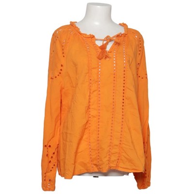 Tesco, Bluse, Größe: 44, Orange, Bio-Baumwolle, Sonstiges, Damen #H8b