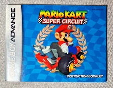 Mario Kart Super Circuit Instruction Booklet - Manual Only - GameBoy Advance