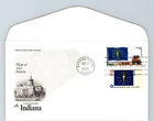 S05-7862, FLAGS OF OUR NATION: INDIANA, COMBO, ARTCRATF FIRST DAY COVER