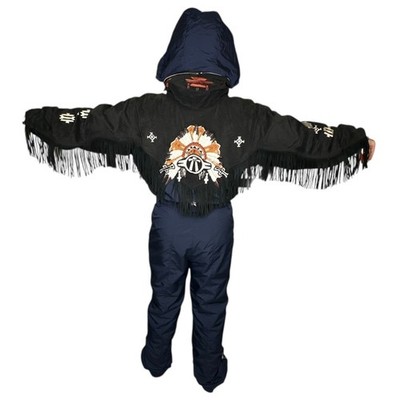 BOGNER Western Native American Aztec Ski Suit Jumpsuit One Piece Snowsuit 12L
