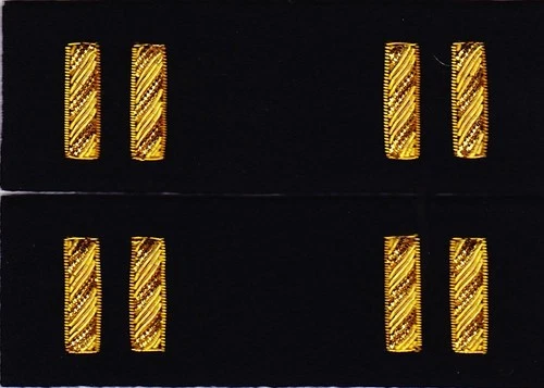 Civil War Captain Shoulder Board-Shoulder Strap (Subdued)