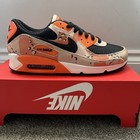 Nike Air Max 90 PRM ‘Camo Pack’ Safety Orange Size 10 UK IF1721 201 Brand New