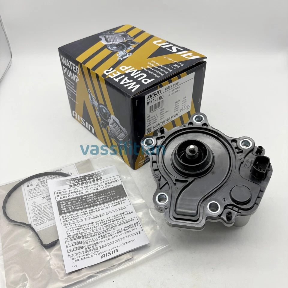 AISIN Water Pump WPT-190 ZVW30 ZVW35 161A0-29015 TOYOTA Prius Foto 2 de 4