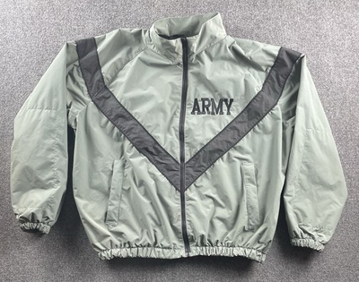 #ad IPFU Jacket US ARMY NSN 8415 01 465 4832 ACU PT Fitness Windbreaker Medium $23.99