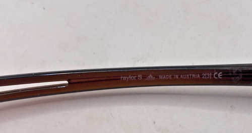 ADIDAS EYEGLASSES SUNGLASSES FRAMES ONLY a405 00 6053 RAYLOR S BROWN 60-15-135 - 第 5/8 張圖片